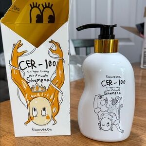 CER-100 Collagen Coating Hair Shampoo - White and Gold